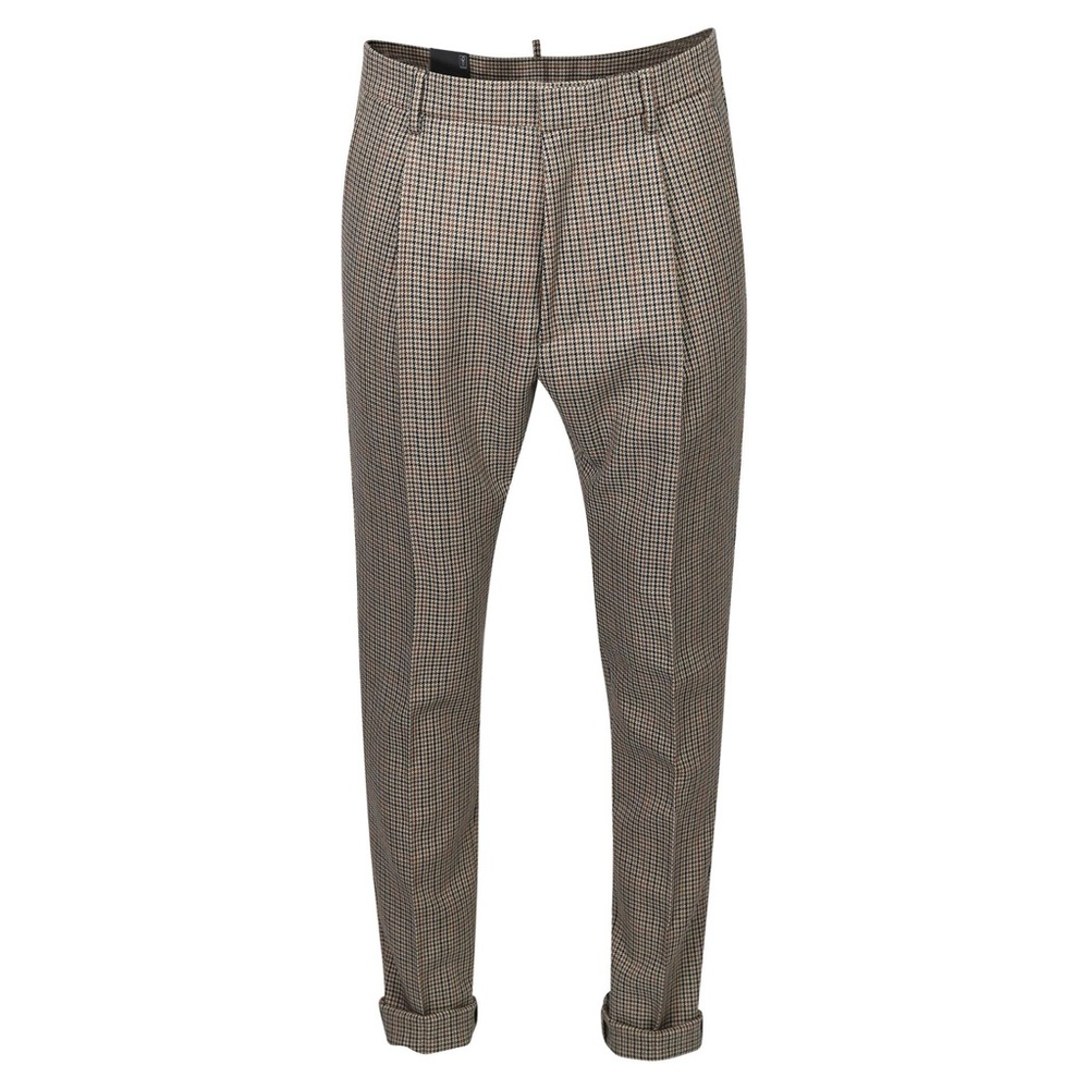 NWT. DSQUARED2 Houndstooth trouser. Mens Sz Italian 48. MSRP $1,134.